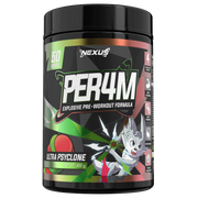 Nexus PER4M Pre-Workout - 400g (50 Serves) - Ultra Psycberry