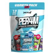 Nexus PER4M Pre-Workout - Variety Pack - 12 Serves (6 Sachets)