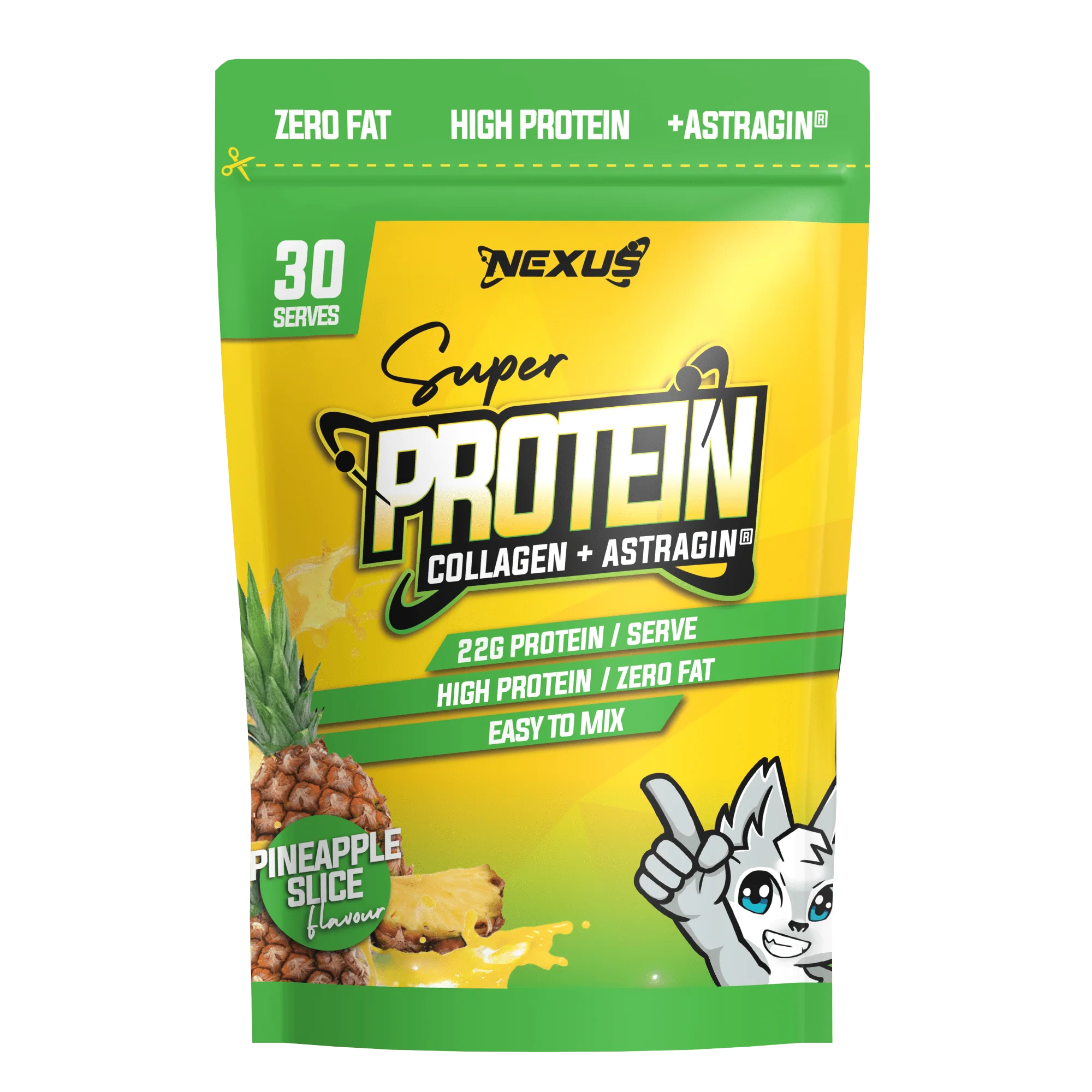 Nexus Super Protein Water - 750g (30 Serves) - Pineapple Slice