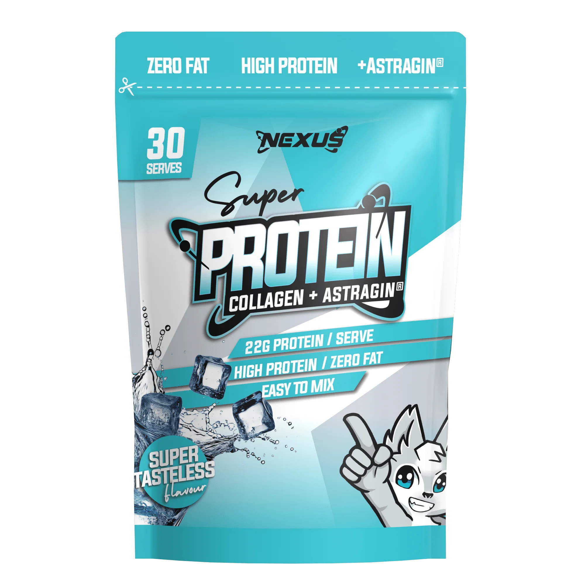 Nexus Super Protein Water - 750g (30 Serves) - Tasteless