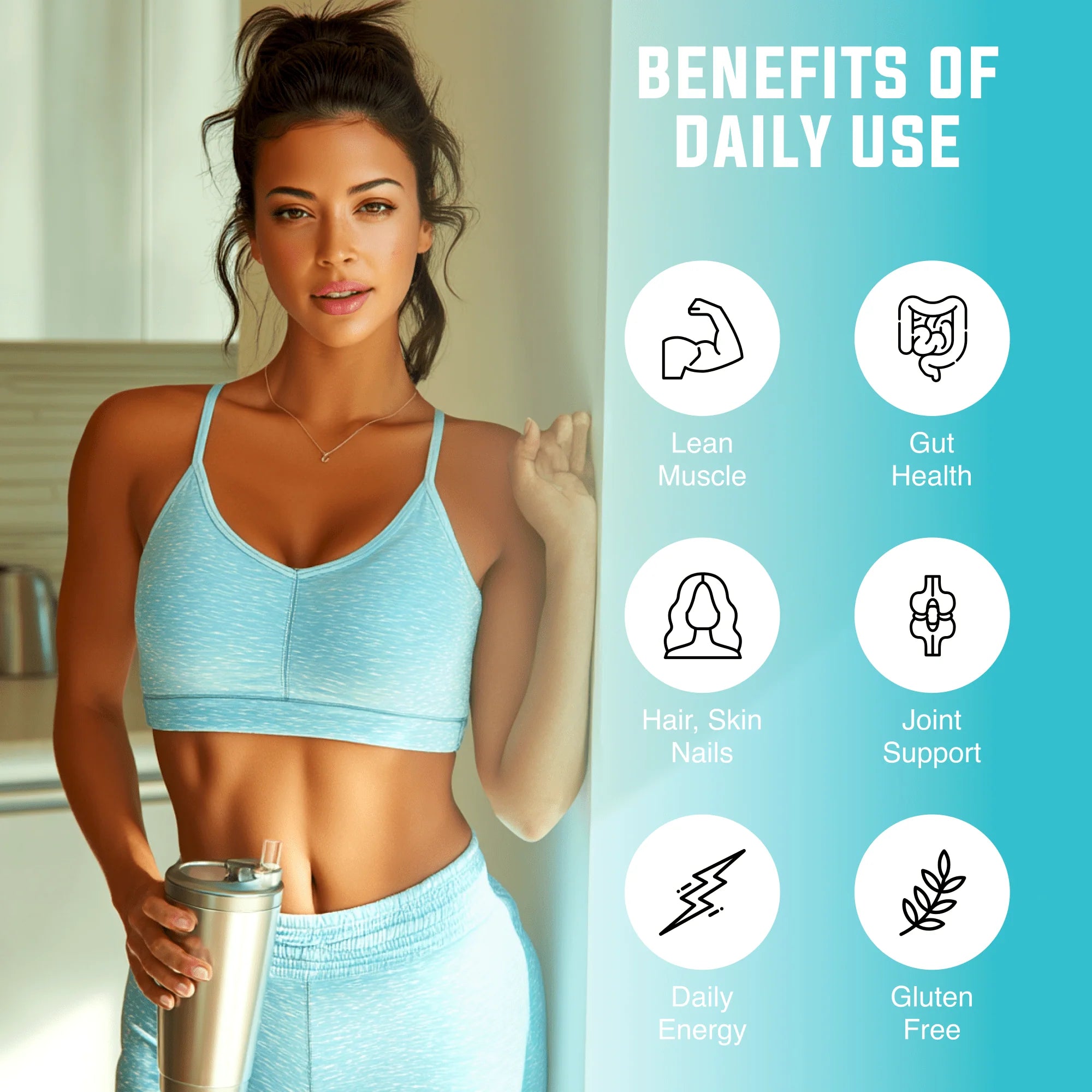 Nexus Super Protein Water - 750g (30 Serves) - Tasteless