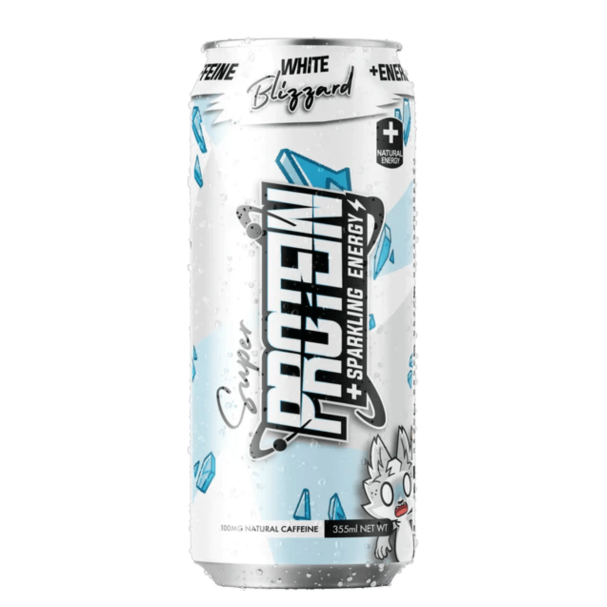 Nexus Super Protein + Energy RTD Can - 355ml - White Blizzard