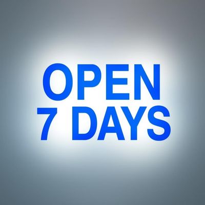 Open 7 Days