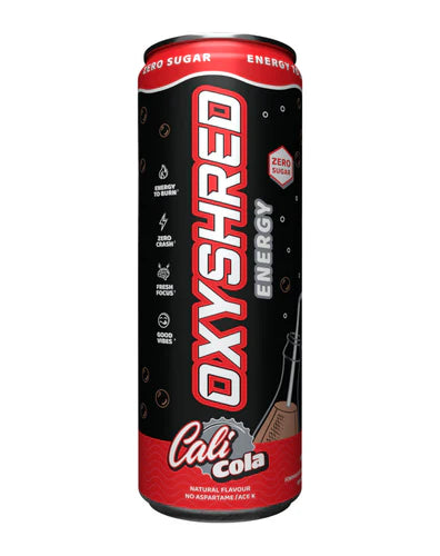 OxyShred Energy Drink RTD Can - 355ml - Single - Cali Cola