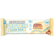 OxyShred Protein Lean Bar - White Choc Caramel - 50g (Single)