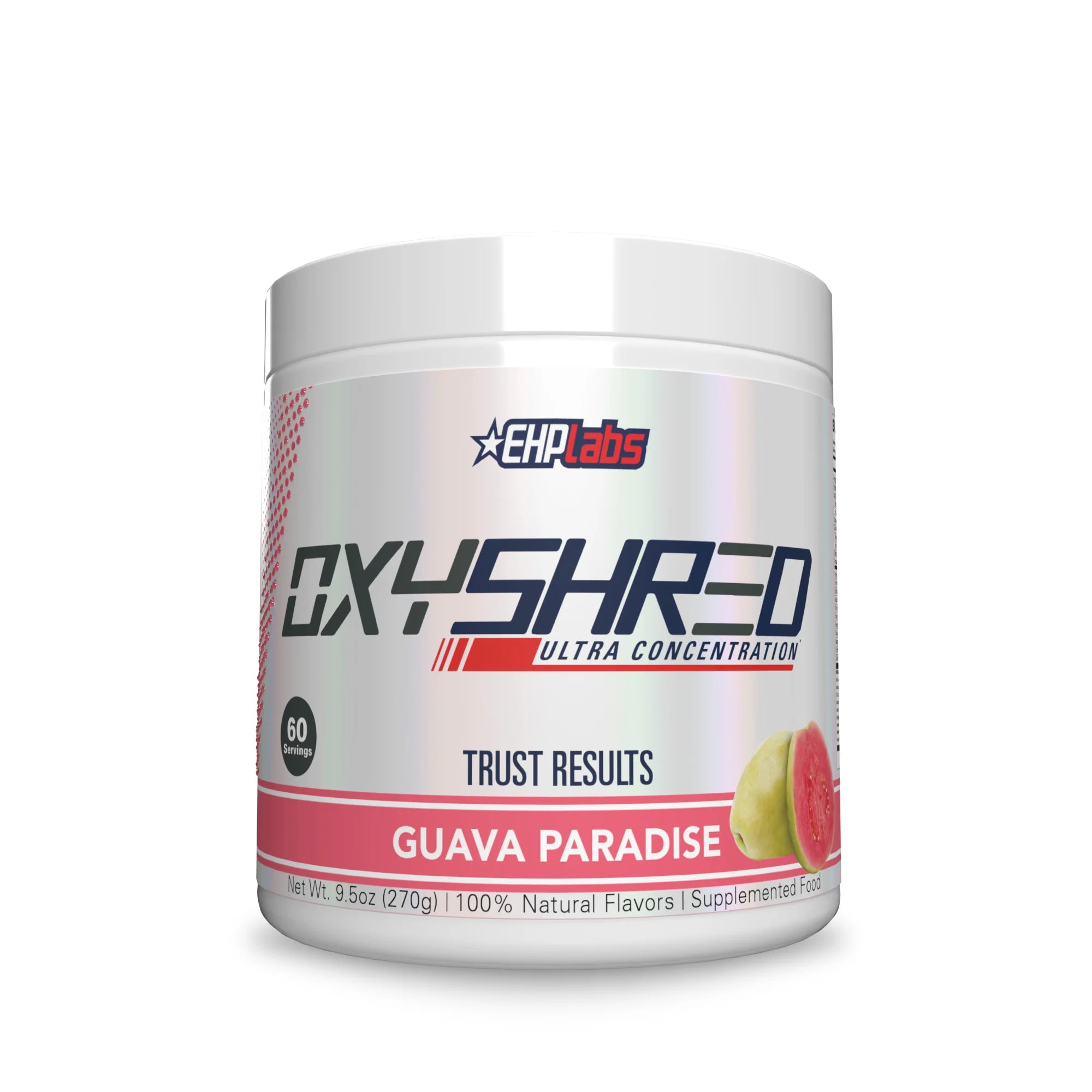 OxyShred Thermogenic Fat Burner by EHPlabs - 270g (60 Serves) - Guava Paradise