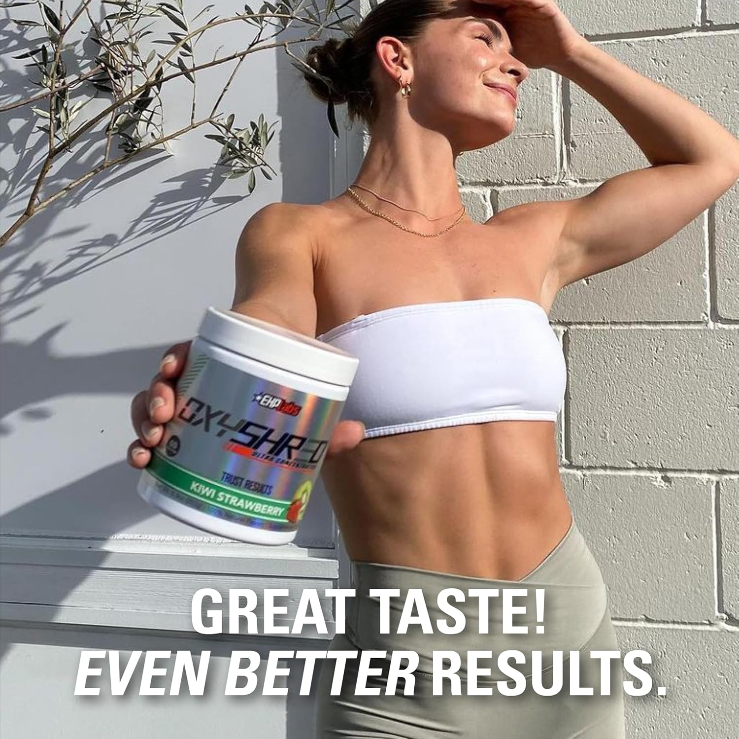 OxyShred Ultra Concentrate by EHPlabs - 252g (60 Serves) - Kiwi Strawberry