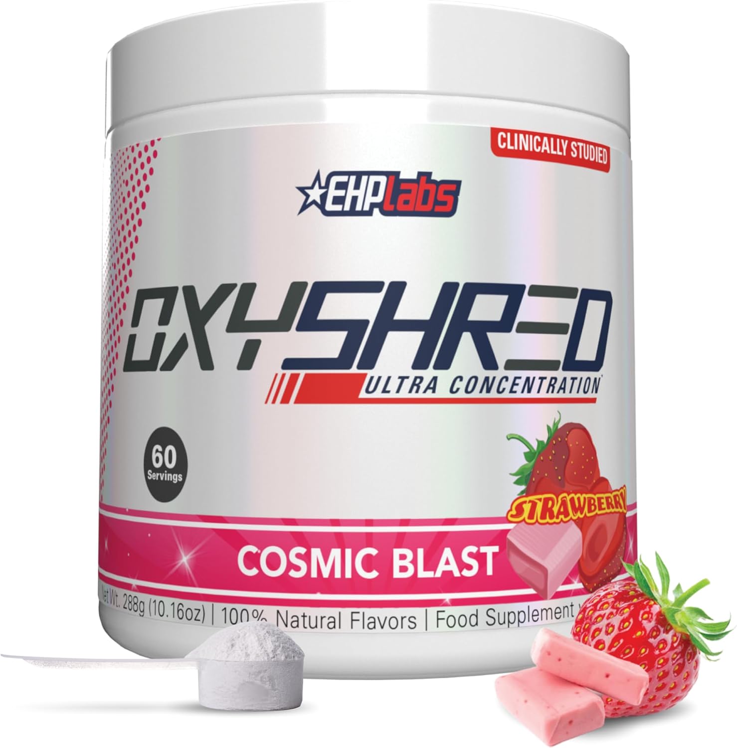 OxyShred Ultra Concentrate by EHPlabs - 270g (60 Serves) - Cosmic Blast