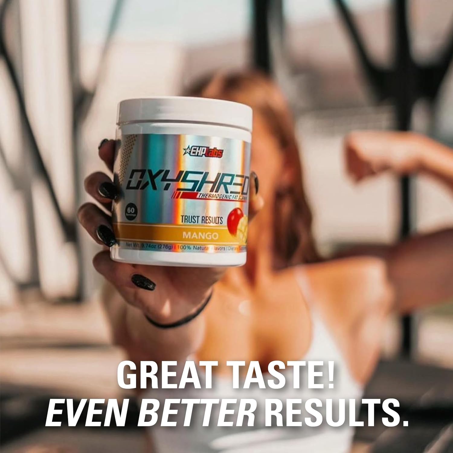 OxyShred Ultra Concentrate by EHPlabs - 276g (60 Serves) - Mango