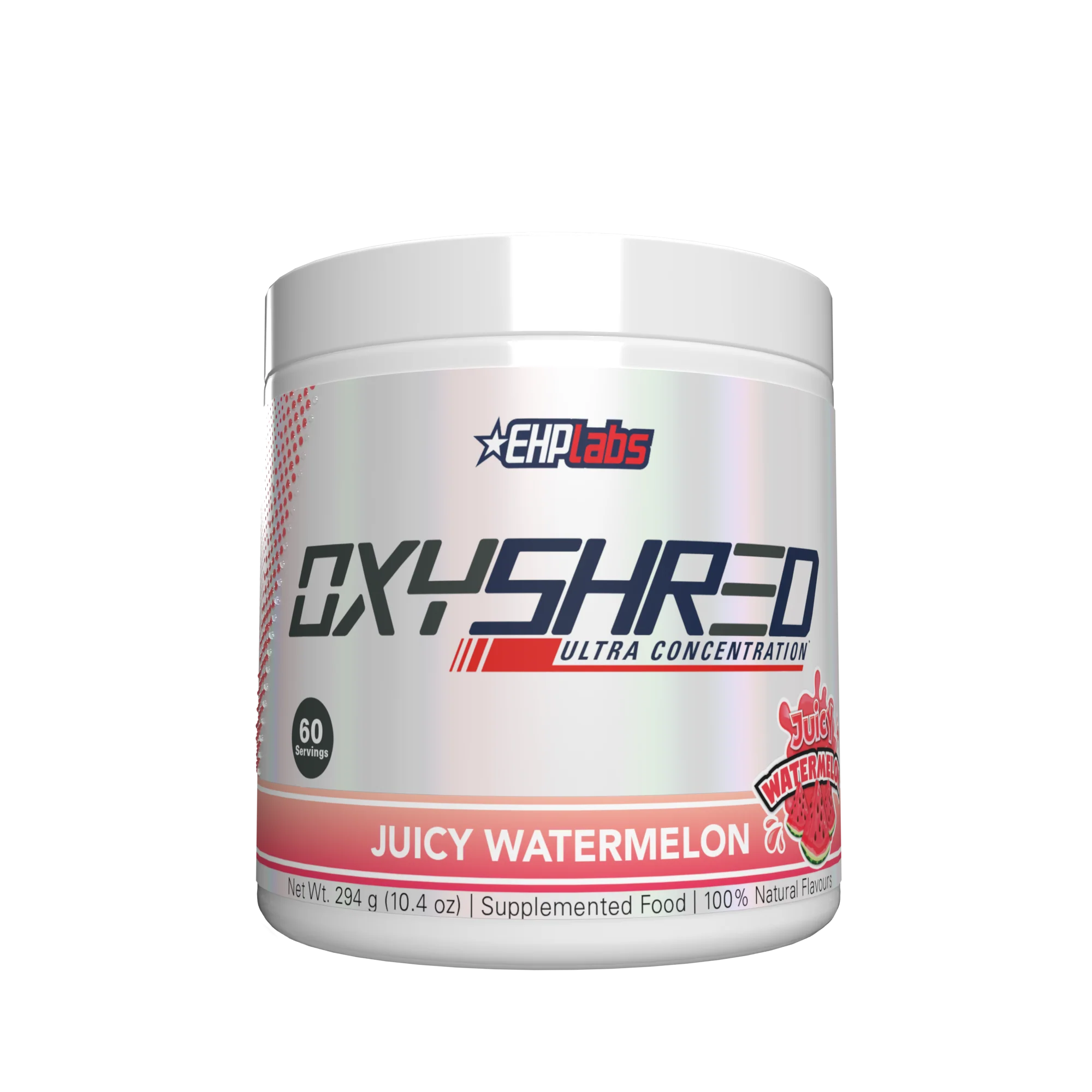 OxyShred Ultra Concentrate by EHPlabs - 294g (60 Serves) - Juicy Watermelon
