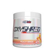 OxyShred Ultra Concentrate by EHPlabs - 300g (60 Serves) - Peach Candy Rings