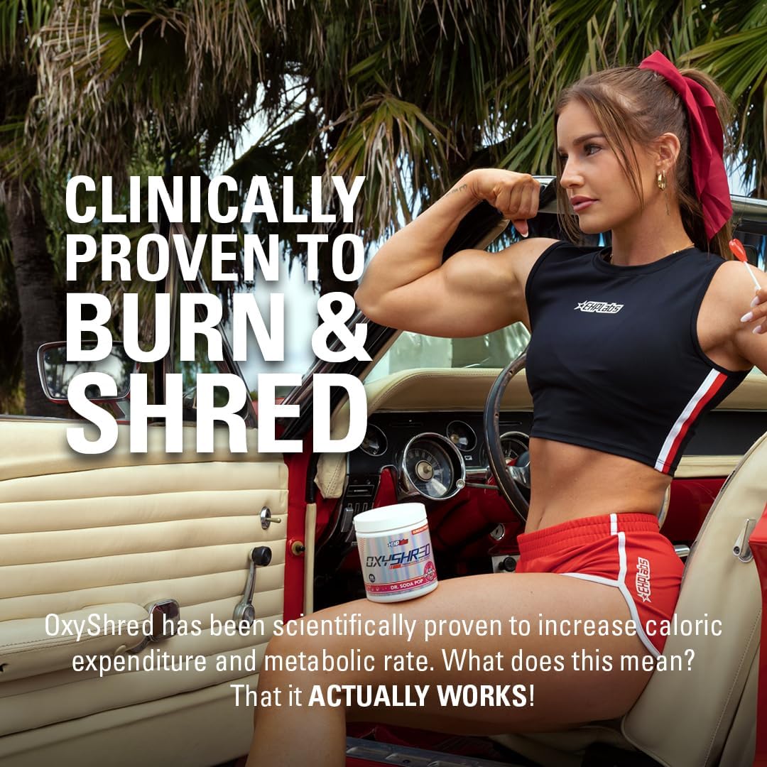 OxyShred Ultra Concentrate by EHPlabs - 317g (60 Serves) - Dr Soda Pop (Limted Edition)
