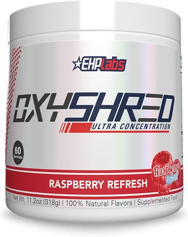 OxyShred Ultra Concentrate by EHPlabs - 318g (60 Serves) - Raspberry Refresh