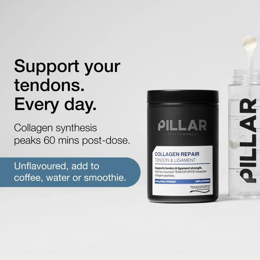Pillar Performance Collagen Repair Powder - Unflavoured - 204g (40 Serves)