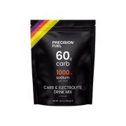 Precision Fuel 60g Carb + 1000mg Sodium Per Litre Carb & Electrolyte Drink Mix - 510g