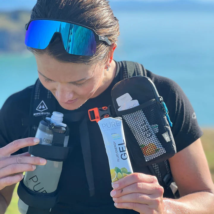 Pure Fluid Energy Gel - Lemon Lime Juice + Caffeine - 50g (Single)