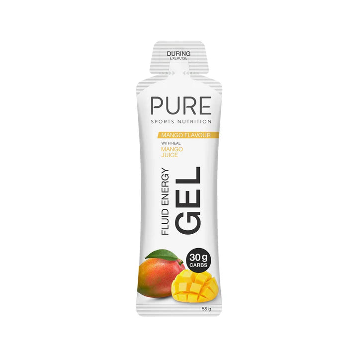 Pure Fluid Energy Gel - Mango Flavour - 58g (Single)