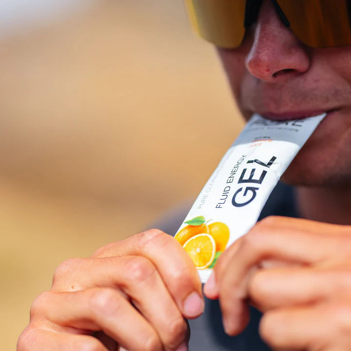 Pure Fluid Energy Gel - Orange Flavour - 57g (Single)