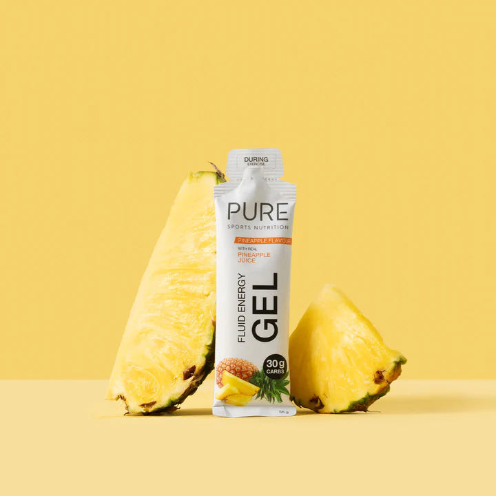 Pure Fluid Energy Gel - Pineapple Flavour - 57g (Single)
