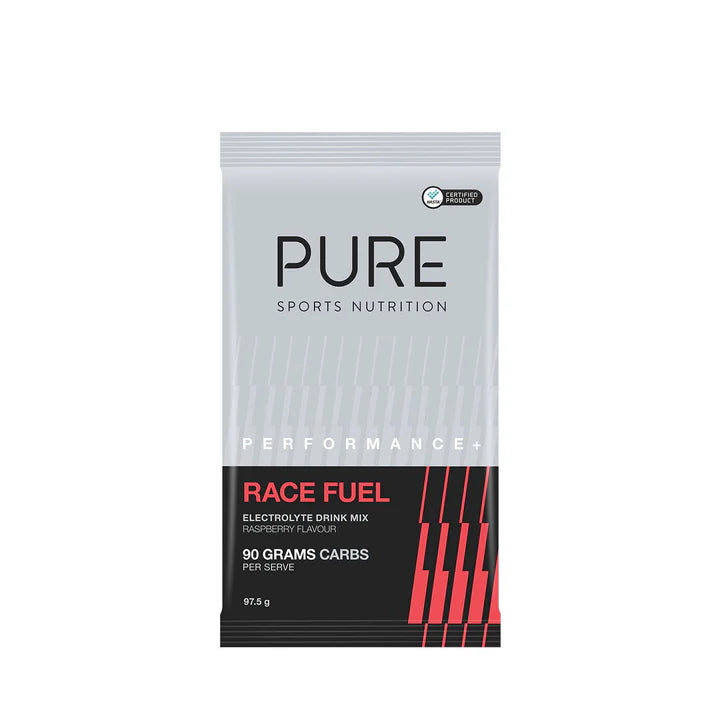 Pure Race Fuel Electrolyte Drink Mix - Raspberry - 98g (Single)