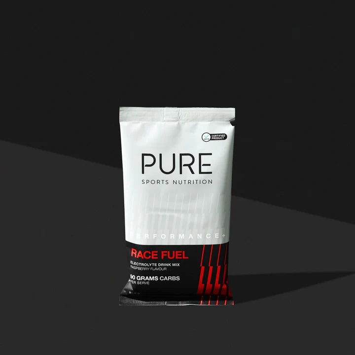 Pure Race Fuel Electrolyte Drink Mix - Raspberry - 98g (Single)