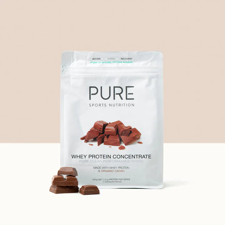 Pure Whey Protein Concentrate - Chocolate - 500g (17 Serves)