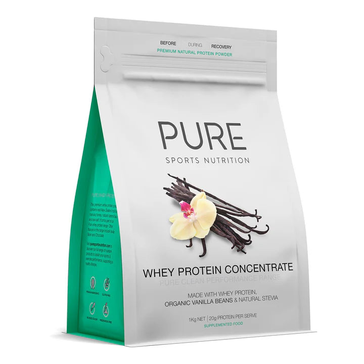 Pure Whey Protein Concentrate - Vanilla - 1kg (33 Serves)
