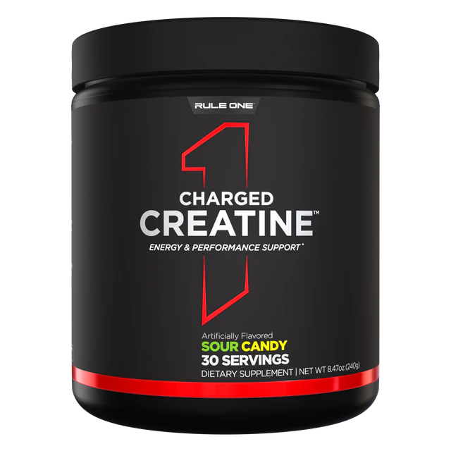 Rule 1 Charged Creatine - Sour Candy - 240g (30 Serves)