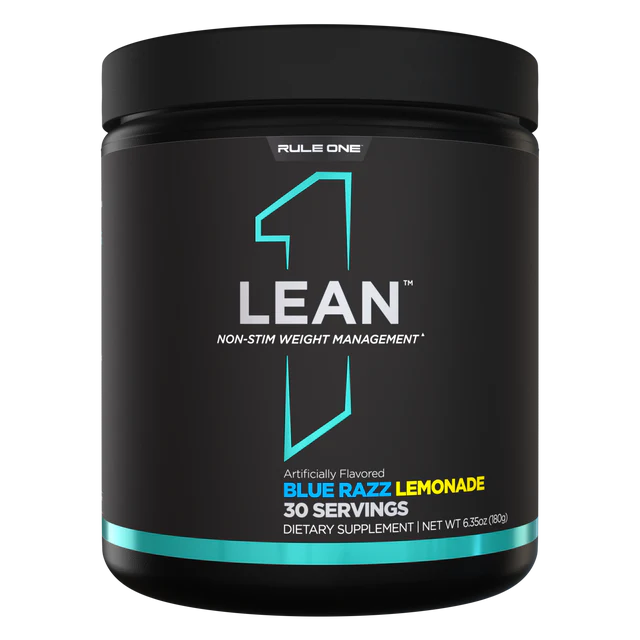 Rule 1 Lean Non-Stim Weight Management - Blue Raz Lemonade - 30 Serves