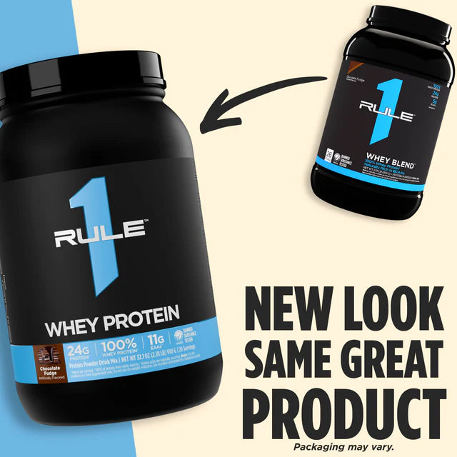 Rule 1 Whey Protein Blend - Chocolate Peanut Butter - 2lb (26 Serves)