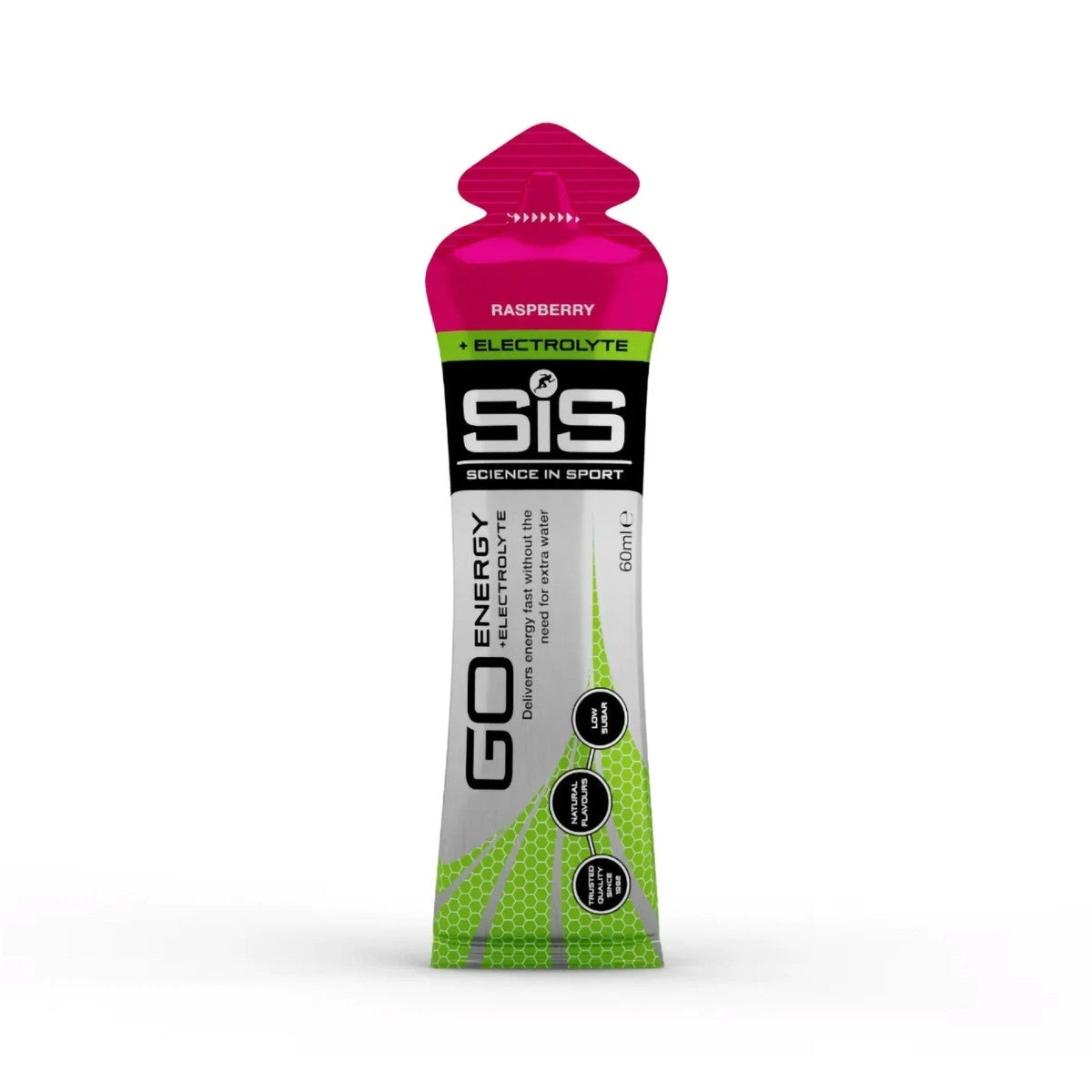 SIS Isotonic Energy + Electrolyte Gel - Raspberry - 60ml