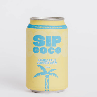 Sip Cooco Coconut Water - Pineapple - 330ml