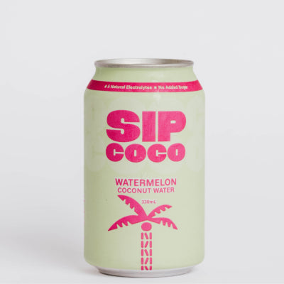 Sip Cooco Coconut Water - Watermelon - 330ml