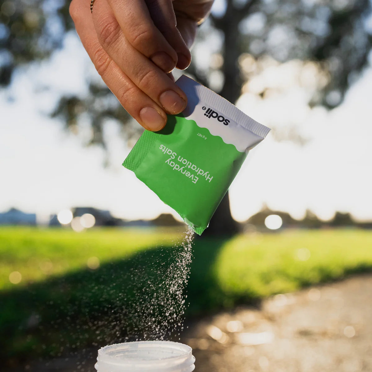 Sodii Everyday Hydration Salts Sachets - Salty Kiwi - 30 Pack