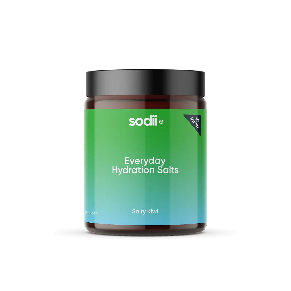 Sodii Everyday Hydration Salts Tub - Salty Kiwi - 185g