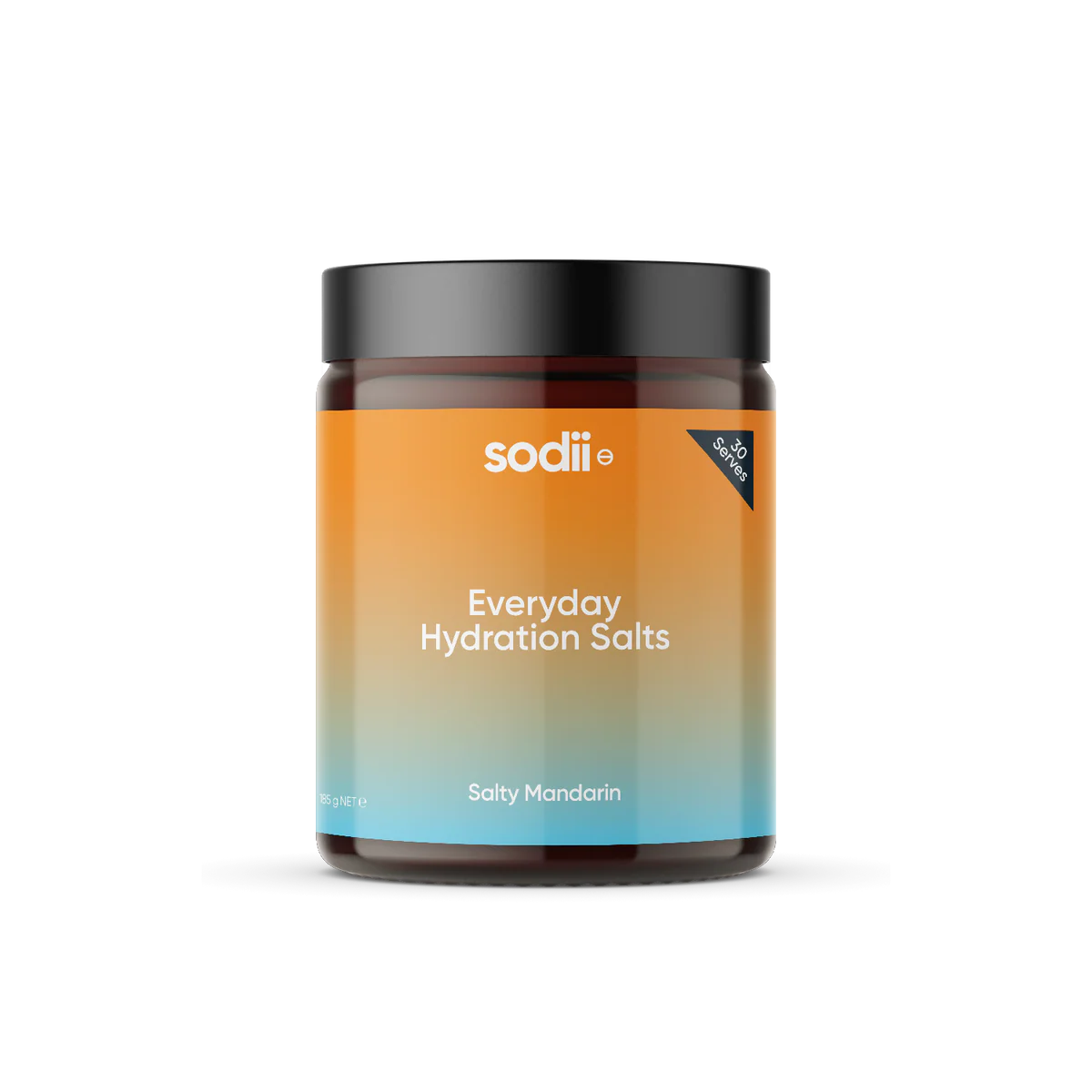 Sodii Everyday Hydration Salts Tub - Salty Mandarin - 185g