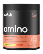 Switch Nutrition Amino Tub - 210g (30 Serves) - Lemonade