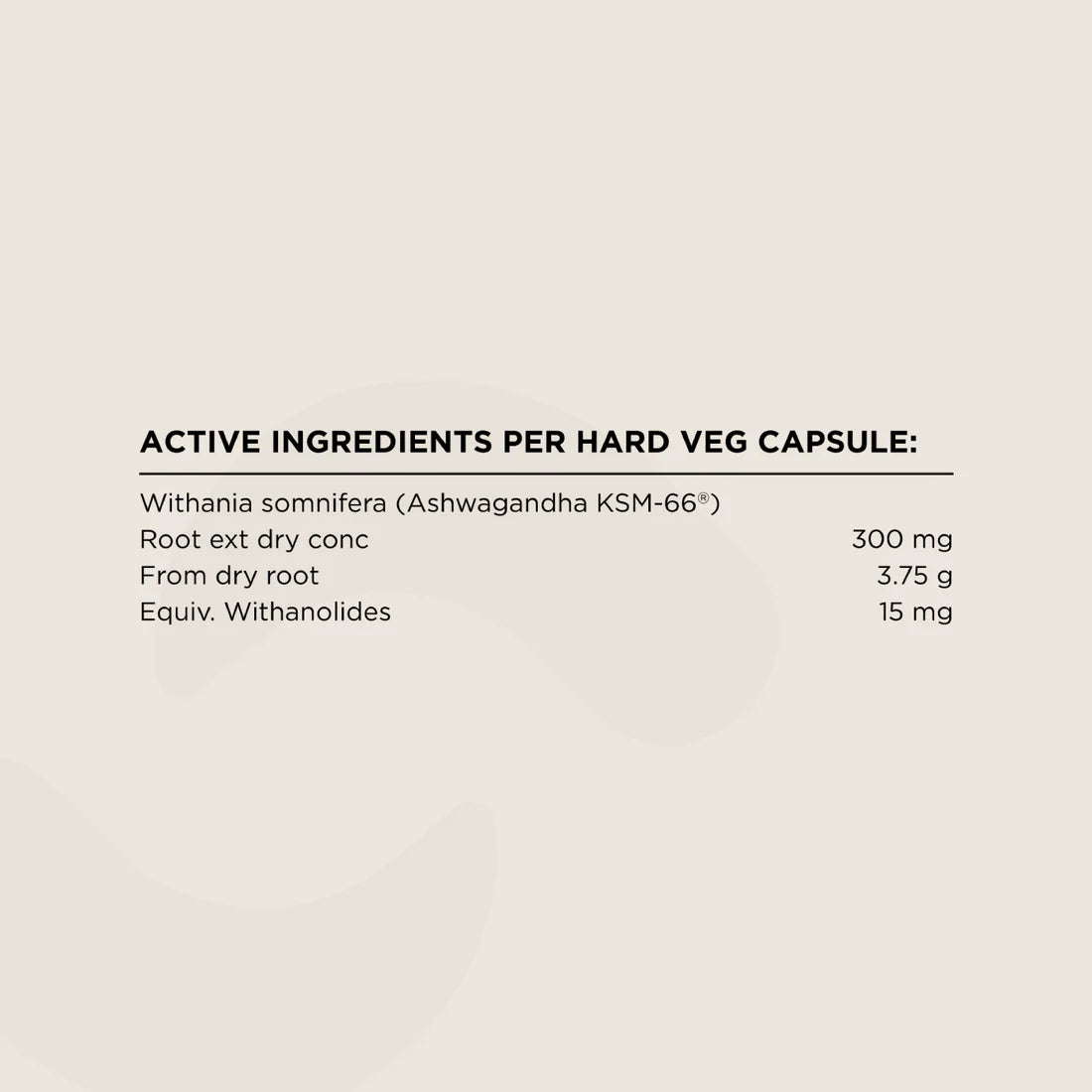 Switch Nutrition Ashwagandha (KSM-66) - 60 Caps (60 Serves)