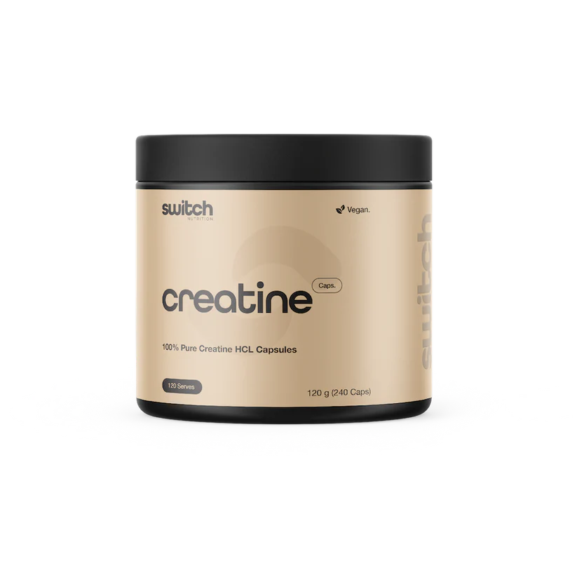 Switch Nutrition Creatine HCL Caps - 120g (240 Caps)