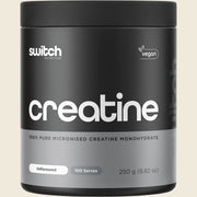 Switch Nutrition Creatine Monohyrdate (Micronised) Powder - 250g (100 Serves)