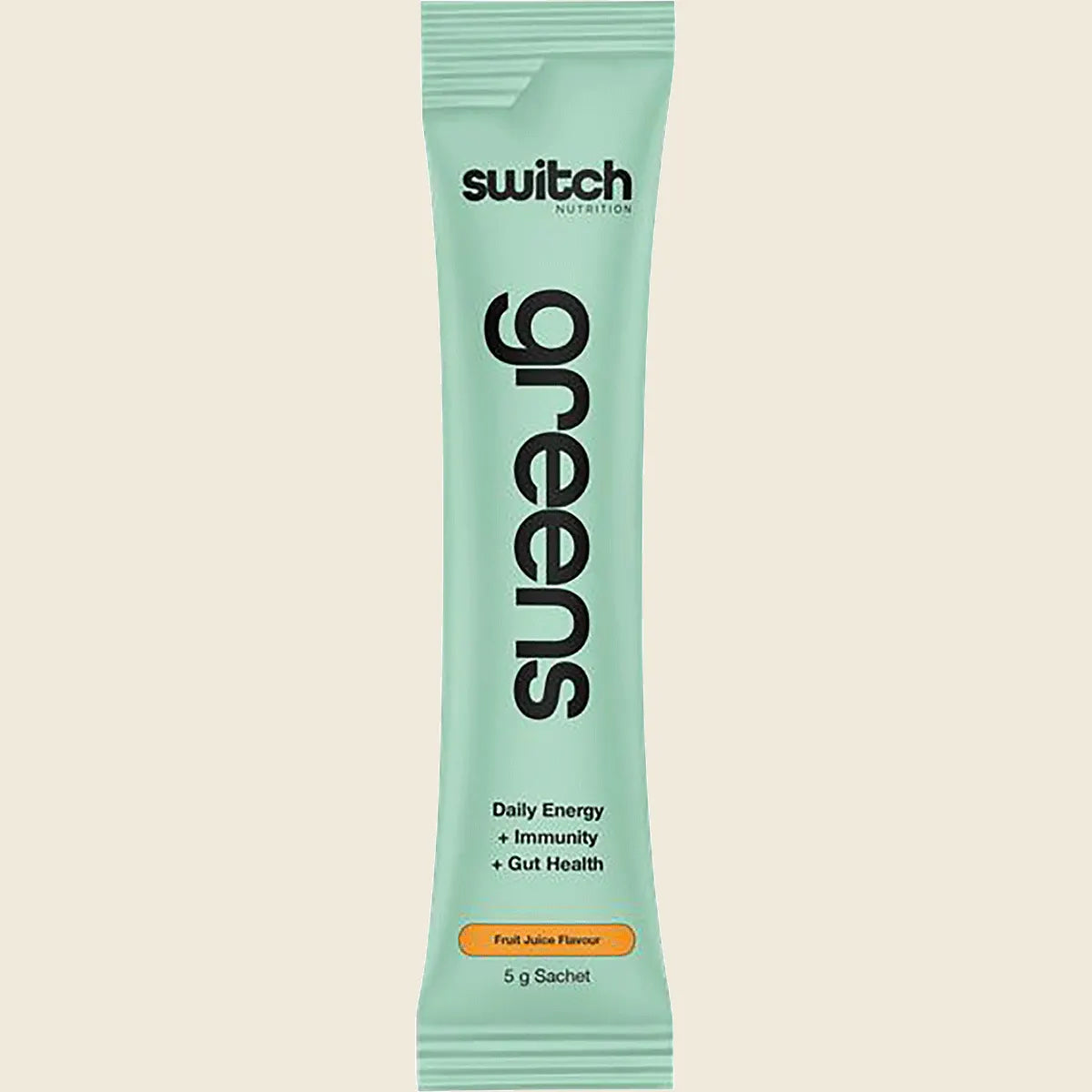 Switch Nutrition Greens Satchets - 20 x 5g Sachets - Fruit Juice