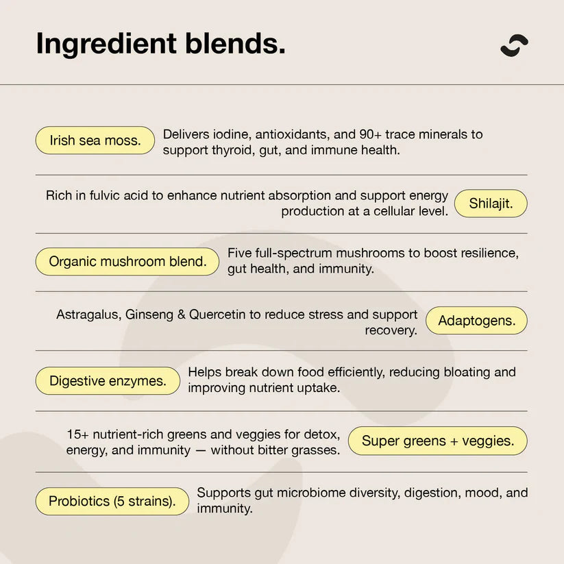 Switch Nutrition Greens Satchets - 20 x 5g Sachets - Mango Passionfruit