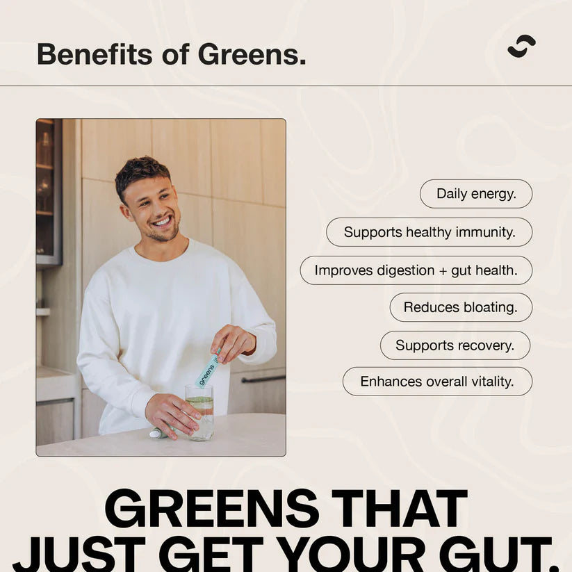 Switch Nutrition Greens Satchets - 20 x 5g Sachets - Cloudy Apple