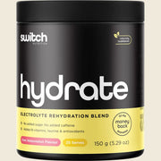 Switch Nutrition Hydrate Powder - 150g (25 Serves) - Kiwi Watermelon