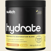 Switch Nutrition Hydrate Powder - 150g (25 Serves) - Orange Crush