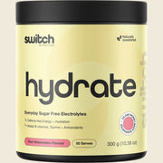 Switch Nutrition Hydrate Powder - 300g (50 Serves) - Kiwi Watermelon