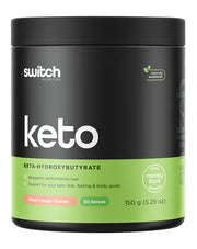 Switch Nutrition Keto Powder - 150g (30 Serves) - Peach Mango