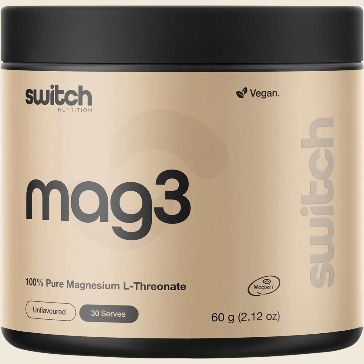 Switch Nutrition Mag3 Magnesium L-Threonate - 60g (30 Serves)