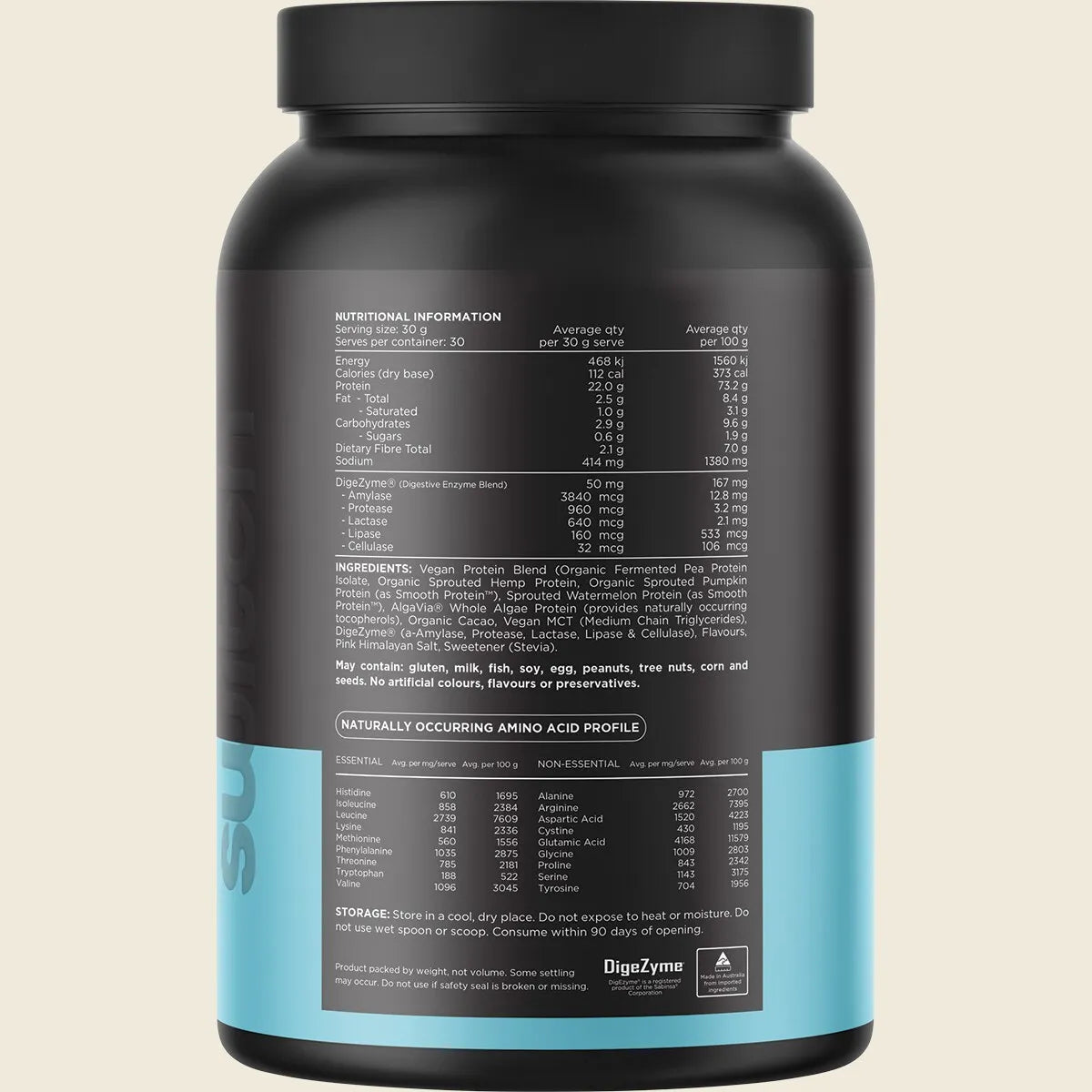 Switch Nutrition Plant Protein - 900g (30 Serves) - Choc Sea Salt