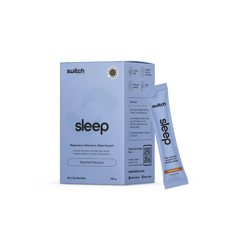 Switch Nutrition Sleep - 20 x 8g Sachets - Chocolate
